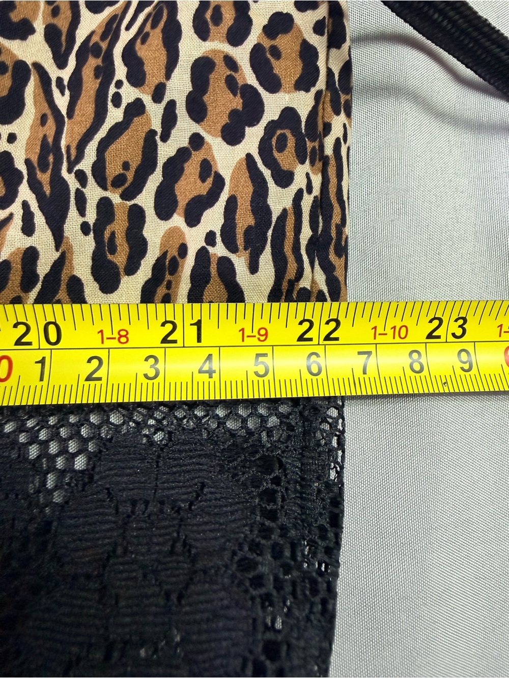 David Brown Vintage 70s Small Animal Print 100% Cotton Maxi Dress Boho Prairie - Picture 11 of 13
